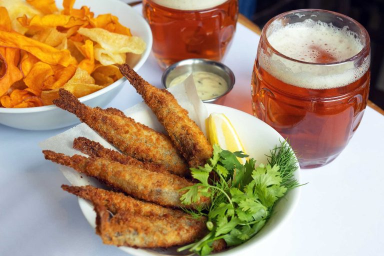 harmonização de cerveja com peixe