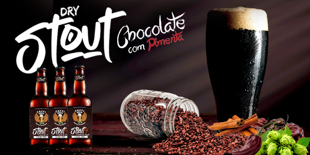 Dry Stout Chocolate com Pimenta Dry Stout Chocolate com Pimenta
